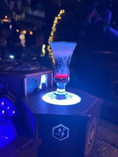 濡れ鍋（魔法のカクテル調合体験）